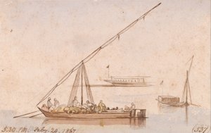 Boats on the Nile